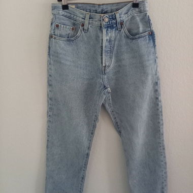 Levi's Jeans 501 hellblau (100% Baumwolle)