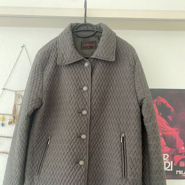 Olive Green Quilted Jacket - Autumn Jacket
