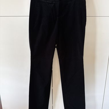 Black Hugo BOSS velvet trousers 