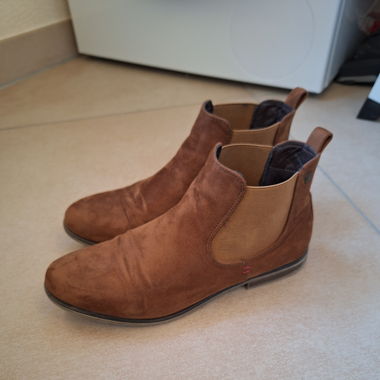 Bottines camel 