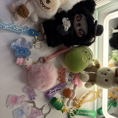Trinket Bundel/Sanrio,Pop Mart Labubu, Siinono