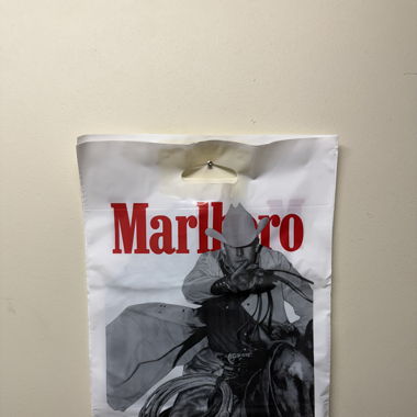 3x Vintage Marlboro Plastiktüte