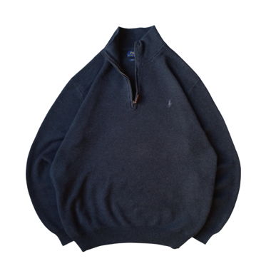 Vintage Ralph Lauren 1/4 Zip Sweat (XL)