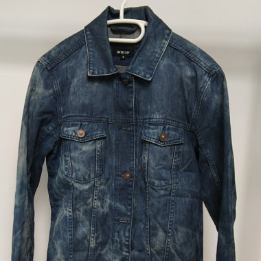 Veste en jeans délavée 