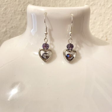 Heart-earrings