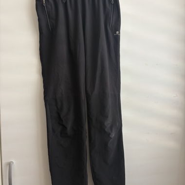 Pantalon enfant pour la randonnée Decathlon noir