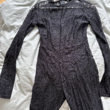 Black Lace Jumpsuit