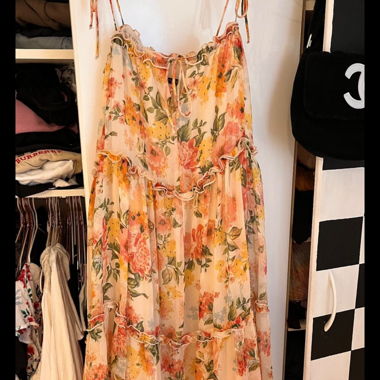 ZARA floral summer dress XS