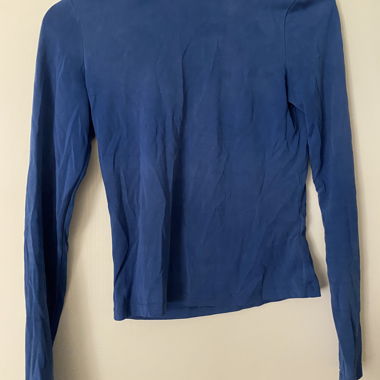 Blue Long-Sleeve Shirt