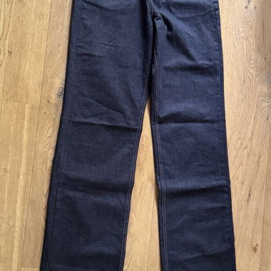 Pantalon en jean foncé extra long - Madlady