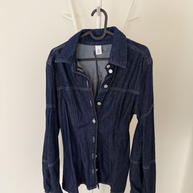 Denim Oberteil tailliert 