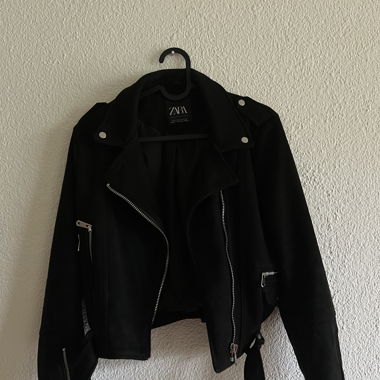 Übergangsjacke Schwarz Zara 