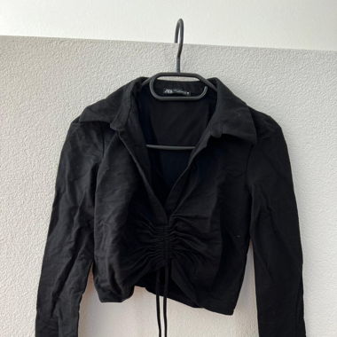 schwarze bluse