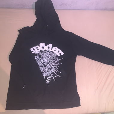 Sp5der Hoodie Schwarz M