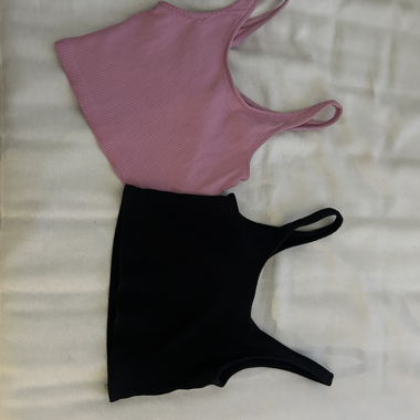 Set of 2 crop tops