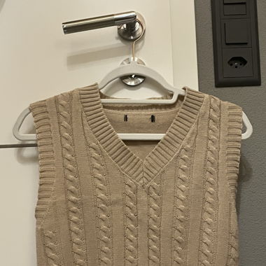 Pullunder Beige