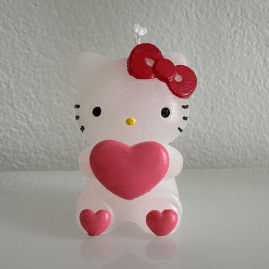 Hello Kitty Kerze