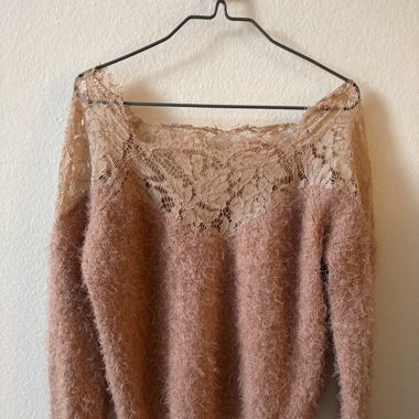 Sweater with Laces