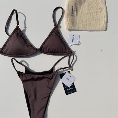 Set bikini marrone