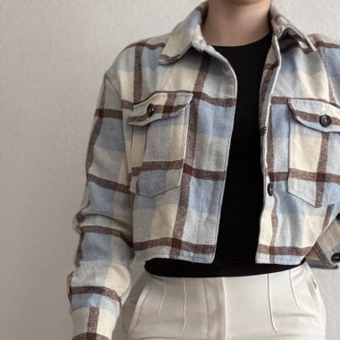 Stoffjacke