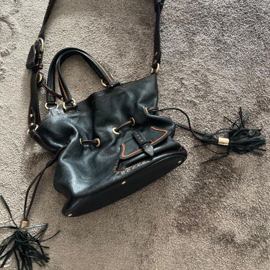 borsa a mano in pelle