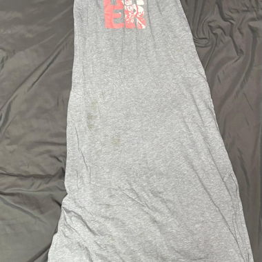 Graues Tanktop-Kleid