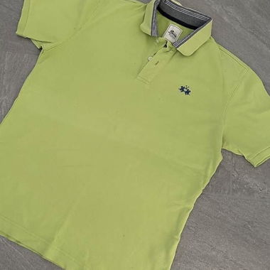 La Martina Lime Polo Shirt