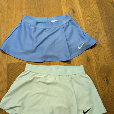 2 Nike Dri-FIT tennis skirts 