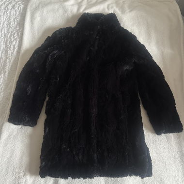 fake fur coat