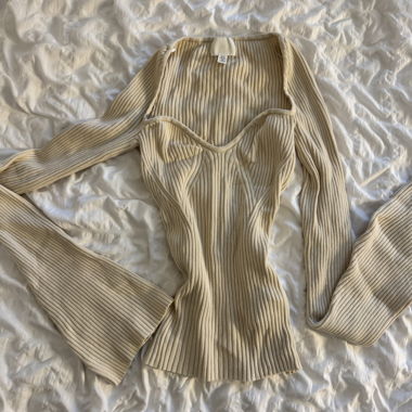 H&M Ribbed Knit Top