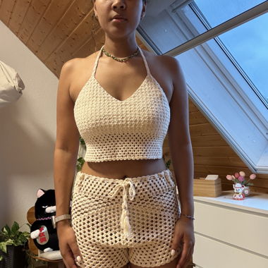 Handgemachtes Häkel Bikini Set