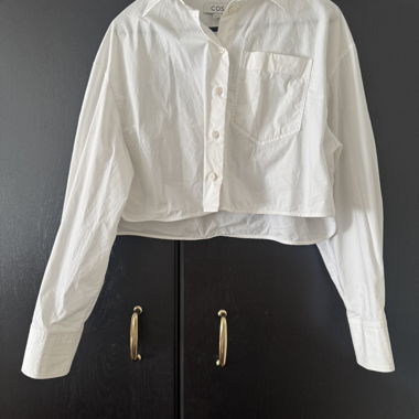 (Quasi nuovo) Camicia corta bianca COS Taglia 38