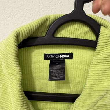 Fashion Nova jacke in grün