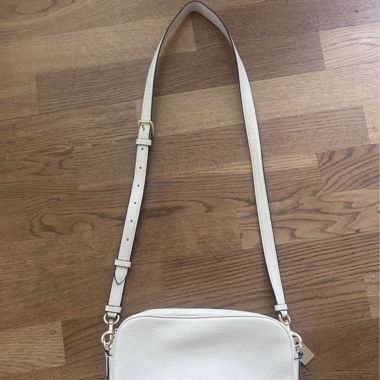 Coach Umhängetasche creme
