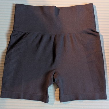 Pantaloncini da palestra neri