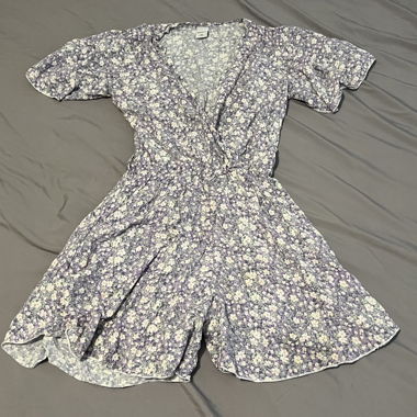 Salopette à fleurs Zebra XS