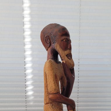 Holzfigur