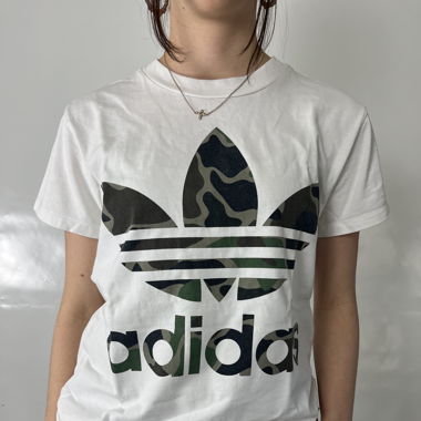 Adidas Camo print shirt