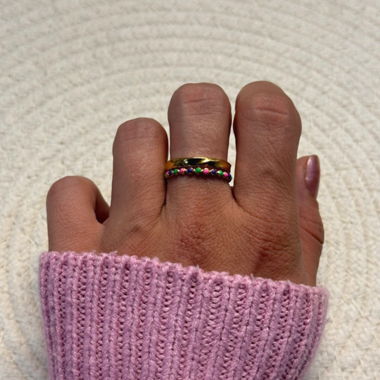 Bague acier inoxydable 