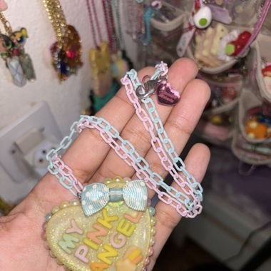 Collier mignon résine // kawaii resin necklace