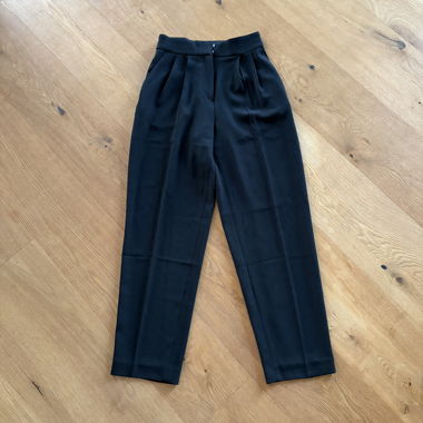 Schwarze Anzughose