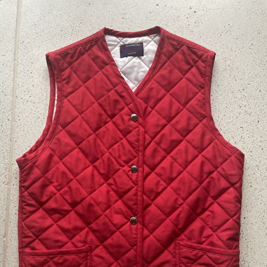 Vintage red waistcoat 
