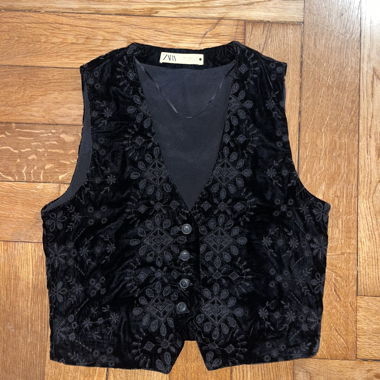Gilet in velluto ZARA 