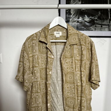 Patterned Short Sleeve Shirt
