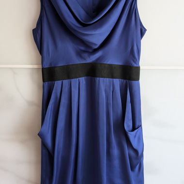 Electric blue H&M dress