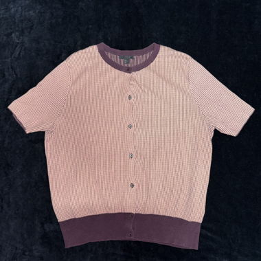 Cardigan in maglia COS a maniche corte