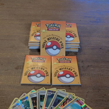 Pokemon Shiny Mystery Packs 10 Karten