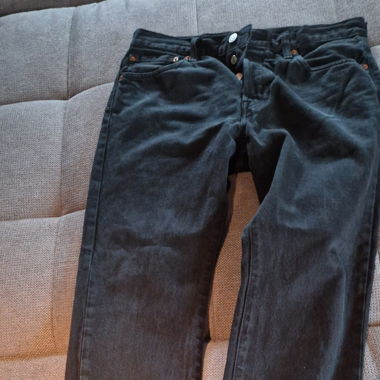 Original Levi's 501 Jeans Schwarz