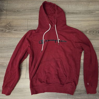 Sweat à capuche Champion bordeaux