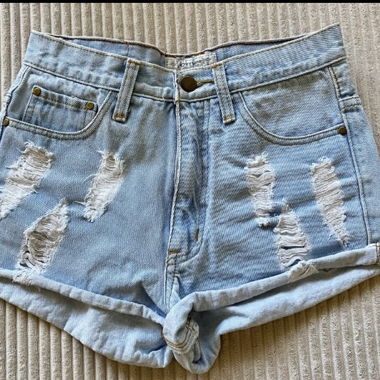 Oxygene Jeans Hotpants Denim Shorts Gr. 34 XS